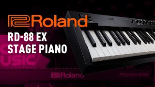 Video thumbnail for Roland RD-88 EX stage piano by Bax Music UK