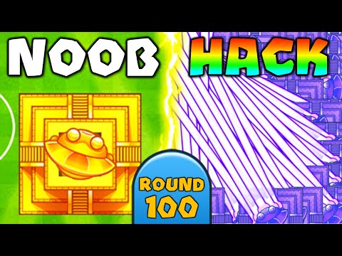ROUND 100+ LATEGAME :: INSANE 100+ MEGABOOST Temples Of DOOM MOD! (Bloons TD Battles)