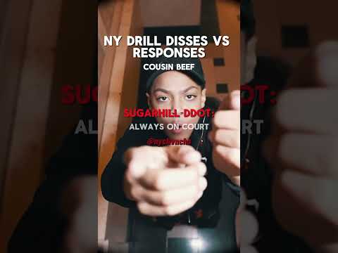 Eddy SB Vs SugarHill DDot! Disses Vs Responses #nydrill #shorts
