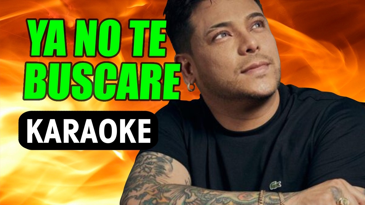 ya no te buscare