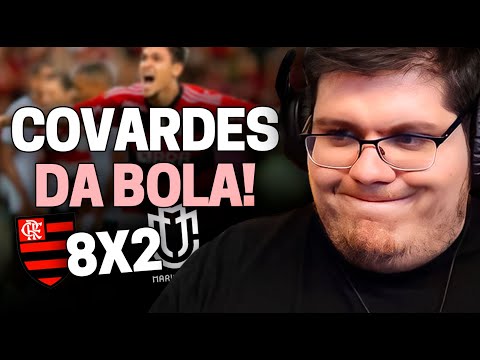 CASIMIRO REAGE: FLAMENGO 8 X 2 MARINGÁ PELA COPA DO BRASIL 2023 | Cortes do Casimito
