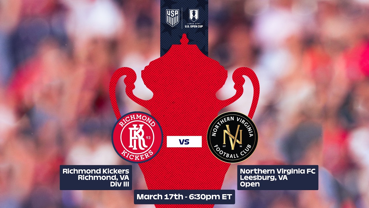 2026 Lamar Hunt U.S. Open Cup Round 1: Richmond Kickers vs. Northern Virginia FC