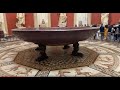4K Sala Rotonda Room Or Round Hall At The Vatican Museum Rome Italy ECTV