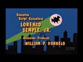 Batman Closing Credits (April 28, 1966)