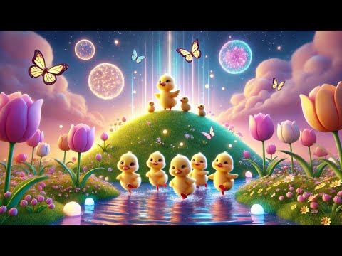 Cinco Patitos Alegres 🐥 | Canción Infantil Educativa en Español