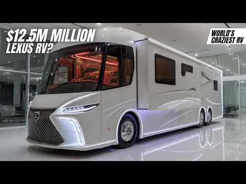 2026 Lexus Aurora Sovereign RV – Inside Lexus’ $12.5 MILLION Two-Floor Luxury Sanctuary Cars Recapx
