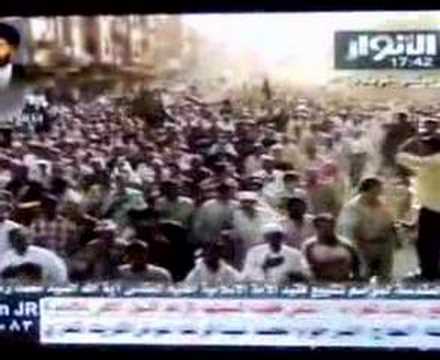 ⁣التشييع المهيب لسماحة آية الله السيد محمد رضا الشيرازي (2)