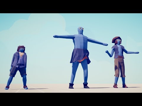 BARE HANDS TRIO vs EVERY UNIT - Totally Accurate Battle Simulator TABS