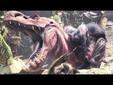 Monster Hunter World: #07 Anjanath - All Attacks