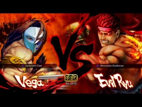Asiancaucasian (Vega) VS Lucifer___v (Evil Ryu) - SSF4 AE 2012