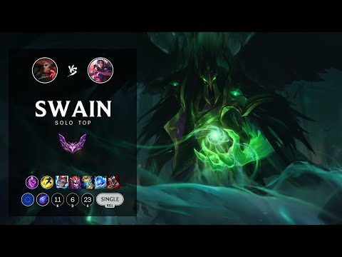 Swain Top vs Irelia - EUW Master Patch 12.8