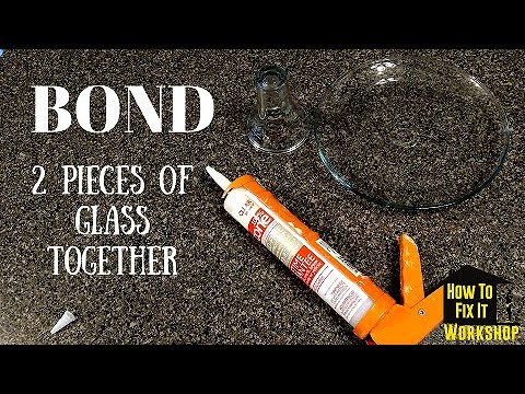 How To Bond Two Pieces of Glass