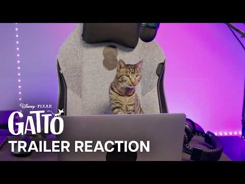 REAL CATS REACT to Pixar's Trailer for Gatto