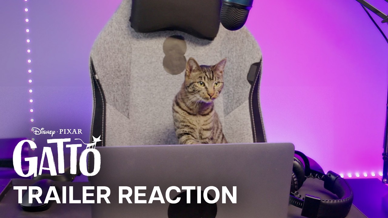 REAL CATS REACT to Pixar's Trailer for Gatto