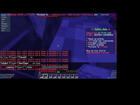 Minecraft: Insane Duping Method on Mineberry Server!