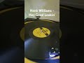 Hank Williams - Hey Good Lookin' 78 RPM #vinyl #music #78rpm #hankwilliams #record #country #outlaw