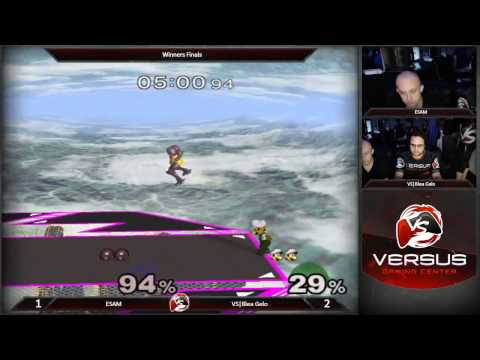 05/21/15 Versus Weekly Melee - Winners Finals - VS|BleaGelo (Luigi) vs CT|ESAM (Samus)