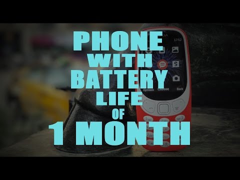 The Battery Life On The New Nokia 3310