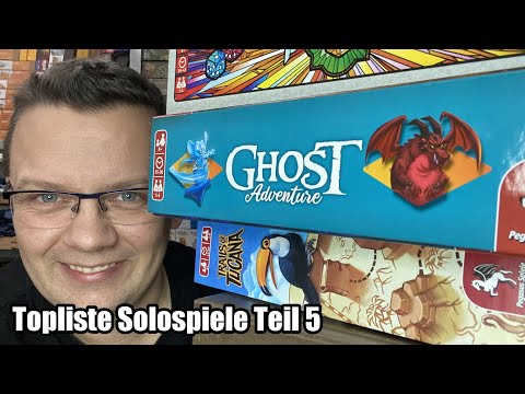 Solo Games Top List Part 5 - Adventure, Logic, Children's and Expert Games - for Young and Old