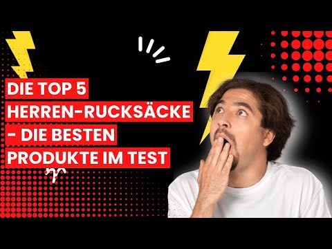 Rucksack herren: Die Top 5 Herren-Rucksäcke - Die besten Produkte im Test 1️⃣