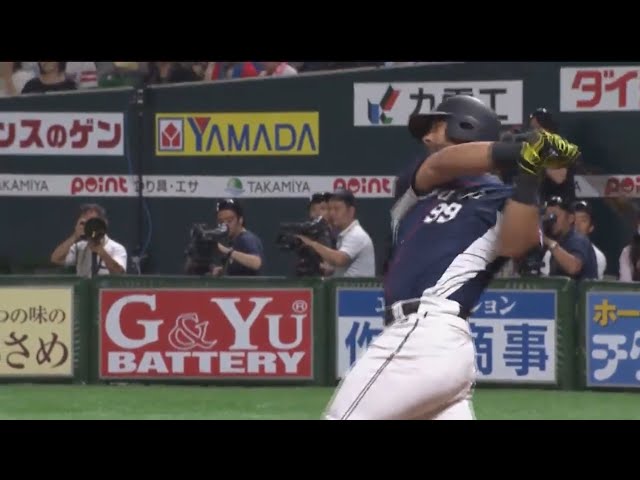 【4回表】迷いなくフルスイング!! ライオンズ・メヒアの逆転2ランホームラン!! 2017/6/24 H-L