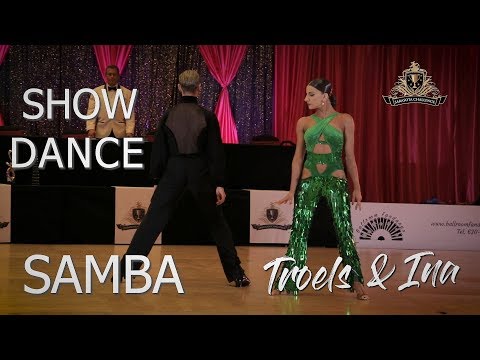 Troels Bager and Ina Jeliazkova I Showdance Samba I Sarasota Challenge 2019 deportivo