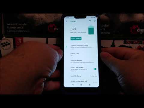 Metro by T-Mobile Motorola Moto G7 Power Enable Battery Percentage (how to)