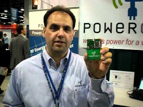 Powercast demonstrates "Wireless Charge Card" for Rechargeable Thin-Film Batteries