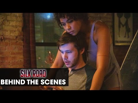 Thumbnail of the video: Silk Road (2021 Movie) “On-Screen Chemistry” Behind the Scenes – Nick Robinson, Alexandra Shipp