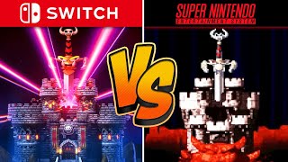 Extended Super Mario RPG Graphics Comparison (Switch VS SNES)