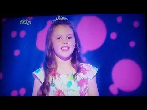 Jessica McKean's (🇮🇪 JESC 2023) first TV appearance (Donncha's Two Talented, 2018)