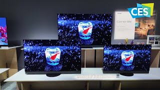 Panasonic New Z95B OLED TV at CES 2025