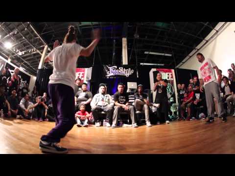 Freestyle Session 2014|Popping Top 8|7 to Smoke|Breeze Lee vs Dassy