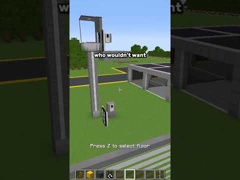 Этот мод лифта для Minecraft просто безумие!