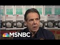 Cuomo Calls For 'Split Ventilators' Experiment Due To Severe Shortage | Stephanie Ruhle | MSNBC