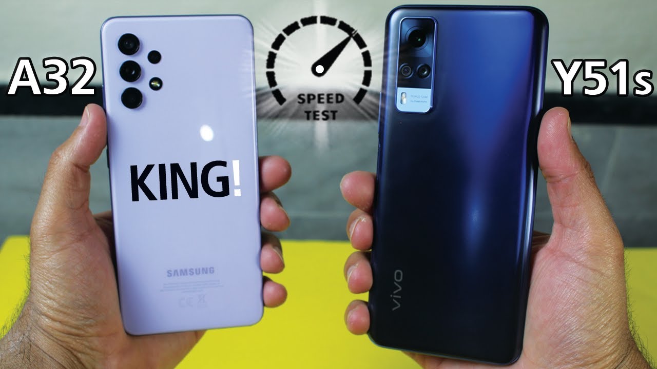 Samsung Galaxy A32 vs Vivo Y51s - Speed Test!