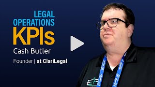 Cash Butler | Legal Operations KPIs | Full Interview