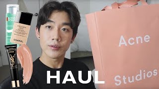FASHION & MAKEUP HAUL | Acne Studios, A.P.C Paris, Chanel, YSL | 패션하울