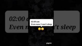 I couldnt sleep last night WhatsApp status  #short