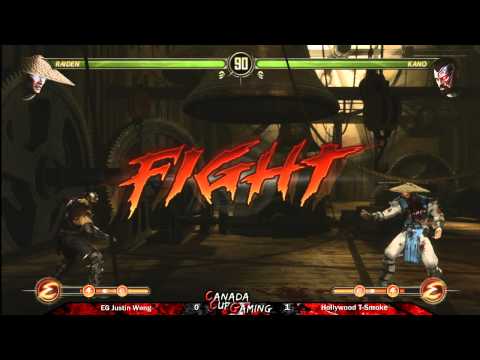 Justin Wong vs Hollywood T-Smoke - Canada Cup Gaming 2012 MK9