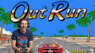OutRun - Full Longplay - All Routes - The Legendary Arcade Classic!