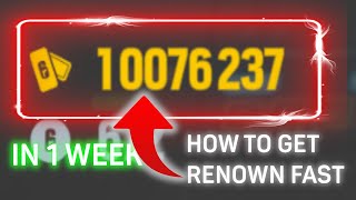 How to get THOUSANDS of renown an hour in Rainbow Six Siege (2023 Y8S1) #rainbowsixsiege
