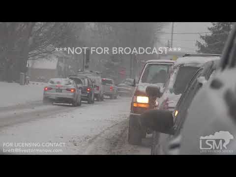 12-29-2017 Galesburg/Orion, IL - Very Heavy Snow and Awful Roads