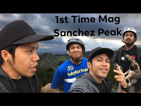 First time ko nag Sanchez Peak ft. Sean Oquendo