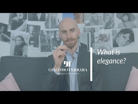 What is elegance?