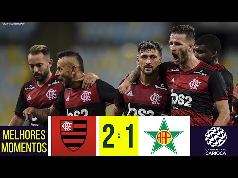 FLAMENGO 2x1 PORTUGUESA - Melhores Momentos - Taça Rio (14/03/2020)