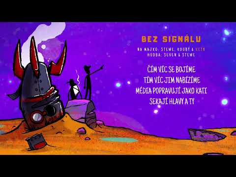 Koubý & Stewe - BEZ SIGNÁLU (feat. Keyn) (LYRICS VIDEO)