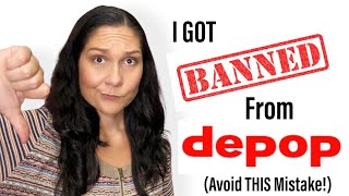 I Got BANNED from DEPOP (Avoid this Reseller Mistake!)