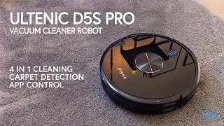 ULTENIC D5s Pro Vacuum Cleaner ROBOT - FULL REVIEW - GOOD BUDGET UNIT!! (2022)