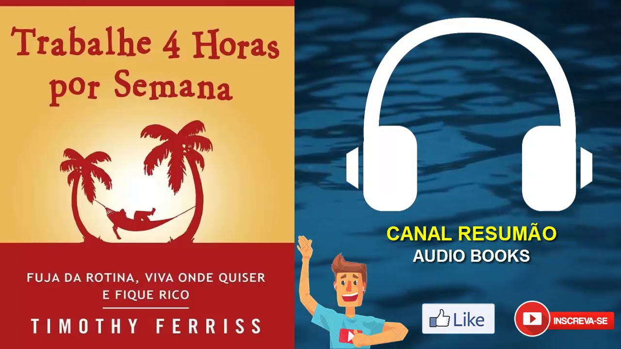 █▬█ █ ▀█▀ - TRABALHE 4 HORAS POR SEMANA  |  RESUMO DO LIVRO EM AUDIOBOOK |  Tim Ferriss